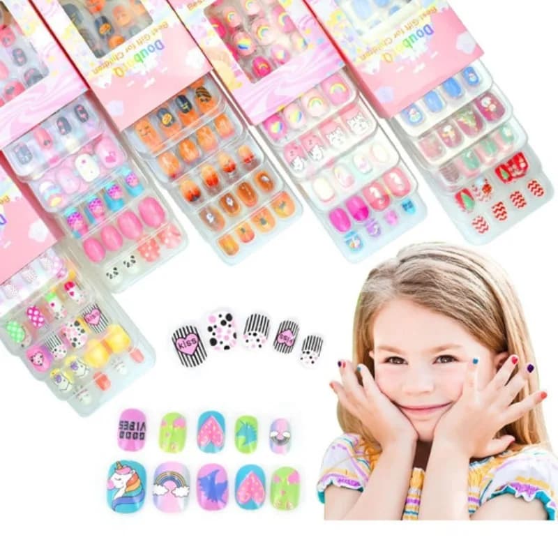 uñas postizas niñas