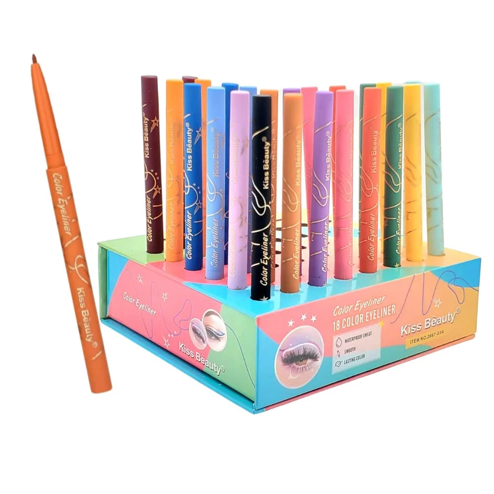 delineador kiss beauty ojos