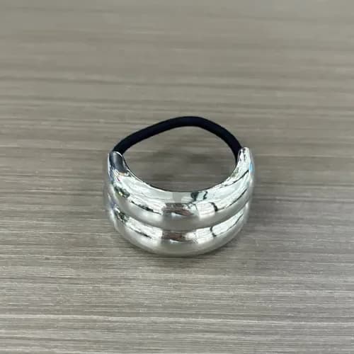 colitas aplique dorado y plateado