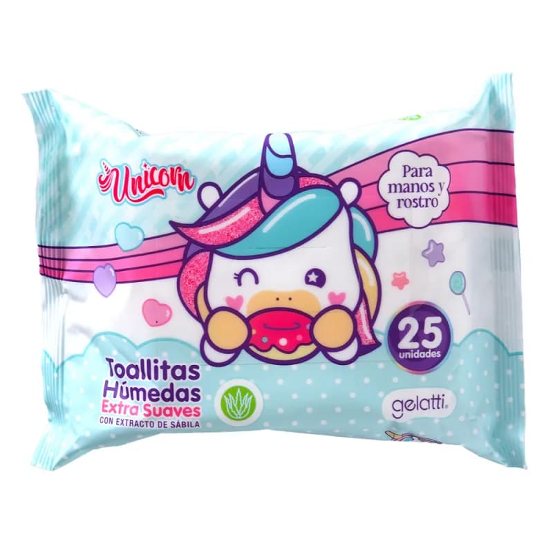 toallitas humedas unicornio
