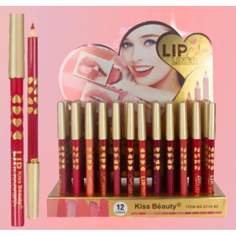 lapiz delineador labios kiss beauty