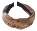vincha con aplique (marron)