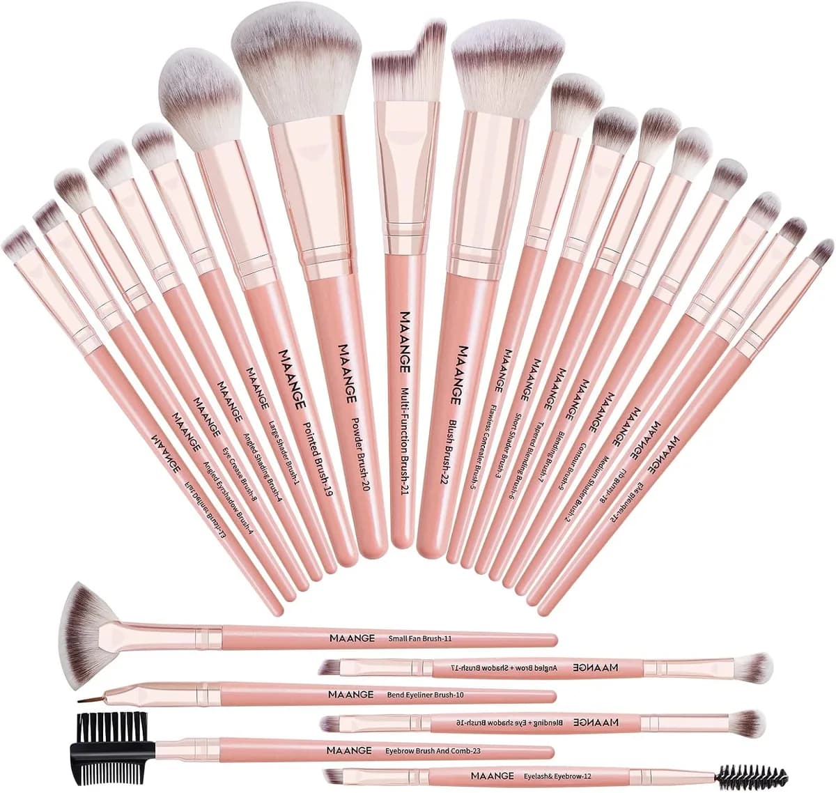 set brochas maquillaje