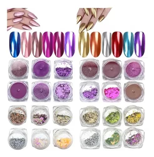 polvo glitter 24 uni
